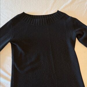 Vince Women's Black Wool Cashmere Sweater Dress